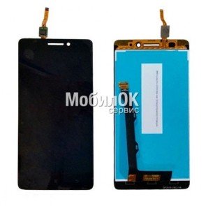 Дисплей для Lenovo A7000 черный, с тачскрином (1540312483)