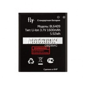 АКБ для Fly IQ4406 (BL6409) )  Li-ion 3.7V 1600mAh