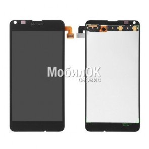 Дисплей для Microsoft (Nokia) 640 Lumia черный, с тачскрином