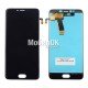 Дисплей для Meizu M5 черный, с тачскрином
