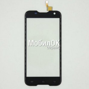 Сенсорный экран для Blackview BV5000 черный