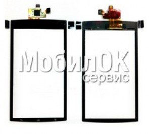 Сенсорный экран для Sony Ericsson LT15i/LT18i/X12 чёрный