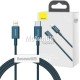 USB кабель Baseus Superior Series Type-C to Lightning 20W 1м (CATLYS-A03) синий