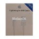 USB кабель для Apple iPhone 5/6/7/ iPad Air (MD818ZM/MQUE2FE) China Original (в упаковке)
