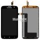 Дисплей для Lenovo A859 черный, с тачскрином