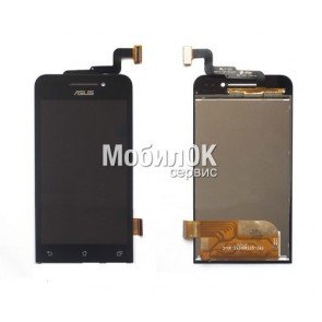 Дисплей для Asus ZenFone 4 (A400CXG) черный, с тачскрином