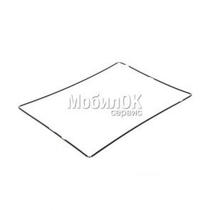 Уплотнитель (рамка) сенсора для Apple iPad 2 (черный)