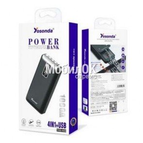 Внешний аккумулятор (PowerBank) Yosonda YXD-A63 10000 mAh белый