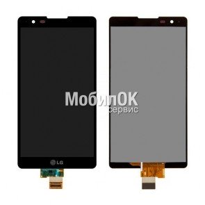 Дисплей для LG X Power K220DS черный, с тачскрином