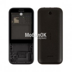 Корпус для Nokia 225 черный