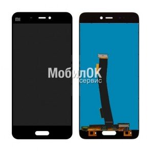 Дисплей для Xiaomi Mi5 черный, с тачскрином