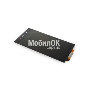Дисплей для Sony C6902 L39h Xperia Z1/C6903 Xperia Z1/C6906 Xperia Z1 черный, с тачскрином
