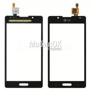 Сенсорный экран для LG P710/P713 Optimus L7 II черный