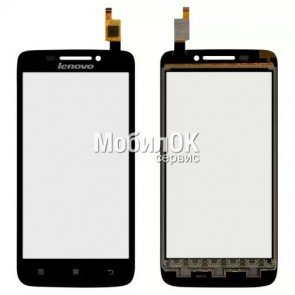 Сенсорный экран для Lenovo S650 черный