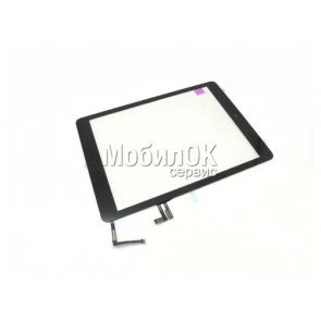 Сенсорный экран для Apple iPad 5 Air/Apple iPad (2017) черный,с кнопкой Home(A1474/A1476/A1822/A1823