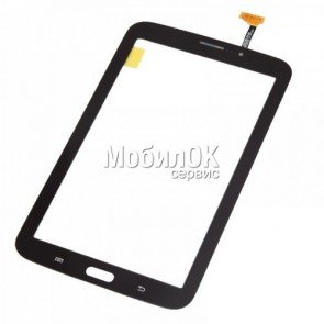 Сенсорный экран для Samsung P3200/P3210/T2100/T2110 Galaxy Tab 3 черный (версия 3G)