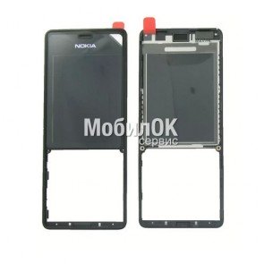 Передняя панель для Nokia 515 черная