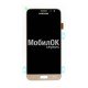 Дисплей для Samsung J320F Galaxy J3 (2016) золотой, оригинал (GH97-18414B)