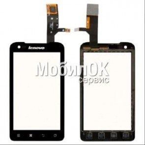 Сенсорный экран для Lenovo A660 черный