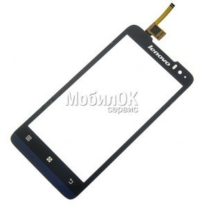 Сенсорный экран для Lenovo P770 черный