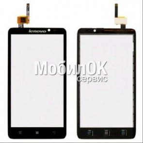 Сенсорный экран для Lenovo S890 черный