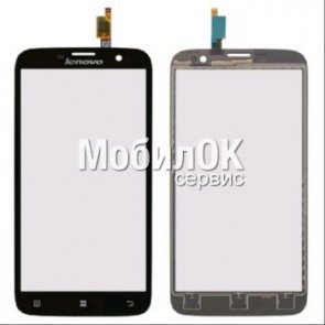 Сенсорный экран для Lenovo A850 черный