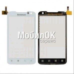 Сенсорный экран для Lenovo P700i белый