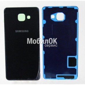 Задняя крышка для Samsung A710F Galaxy A7 (2016) черная