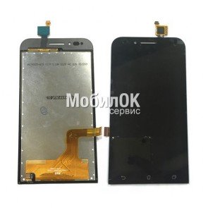 Дисплей для Asus ZenFone Go (ZC451TG) черный, с тачскрином