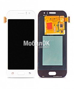 Дисплей для Samsung J110F Galaxy J1 Ace белый, с тачскрином China Original (oled)