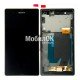 Дисплей для Sony C6602 L36h Xperia Z/C6603 L36i Xperia Z/C6606 L36a Xperia Z черный, с рамкой