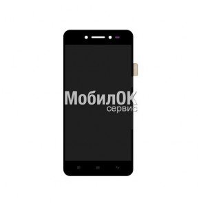 Дисплей для Lenovo S90 черный, с тачскрином