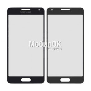 Стекло корпуса для Samsung G850F Galaxy Alpha серое