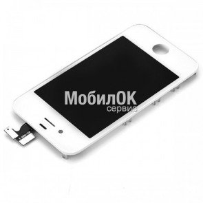 Дисплей для Apple iPhone 4 белый China Original