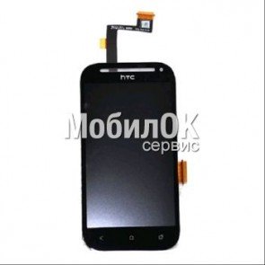 Дисплей для HTC T326e Desire SV черный с тачскрином