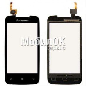 Сенсорный экран для Lenovo A390 черный