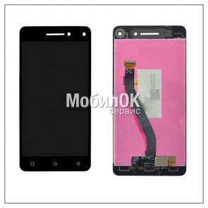 Дисплей для Lenovo Vibe S1 черный, с тачскрином
