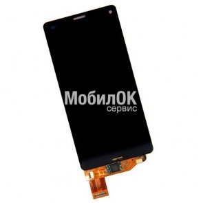 Дисплей для Sony D5803 Xperia Z3 Compact/D5833 Xperia Z3 Compact черный, с тачскрином High Copy