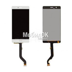 Дисплей для Huawei G9 Lite/P9 Lite белый (VNS-L21/VNS-L31), с тачскрином