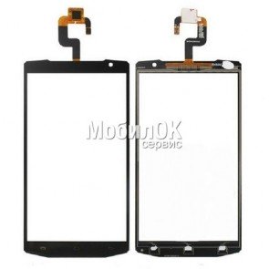 Сенсорный экран для Oukitel K10000 черный