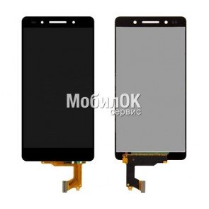 Дисплей для Huawei Honor 7 (PLK-L01) черный, с тачскрином