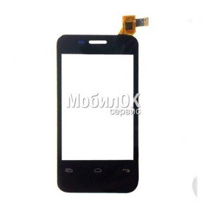 Сенсорный экран для Prestigio MultiPhone 3500 Duo/DOOV D600 черный (MCF-035-03559-V3.0/TTCT035102 V1