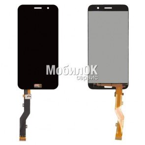 Дисплей для Lenovo Vibe Zuk Z1 черный, с тачскрином