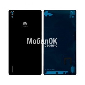 Задняя крышка для Huawei Ascend P7 черная