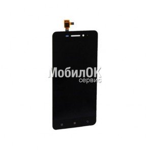 Дисплей для Lenovo S60 черный, с тачскрином China Original