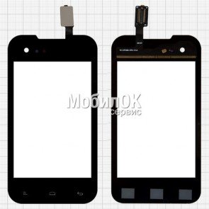 Сенсорный экран для Fly IQ237 черный