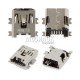 Коннектор зарядки универсальный (5 pin), mini USB тип-B, тип 2