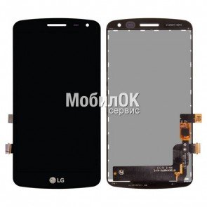 Дисплей для LG K5 X220 Dual Sim черный, с тачскрином