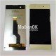 Дисплей для Sony G3112/G3116/G3121/G3125 Xperia XA1 золотистый, с тачскрином