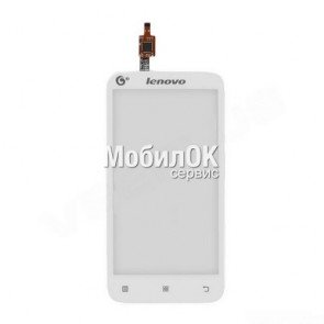 Сенсорный экран для Lenovo A398/A398T белый